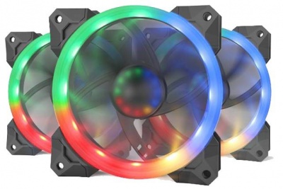 Photo of Redragon 120mm RGB LED Fans 3 Pack
