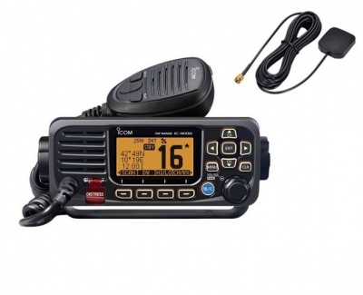 Photo of Icom M330G Marine Fixed Mount VHF Radio with GPS