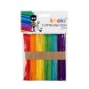 Bulk Pack x 5 Art Craft Wooden Colored Lolly Sticks 50 Sticks Per Pack Photo