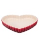 Le Creuset Heart-Shaped Fluted Flan Dish - 30cm Photo