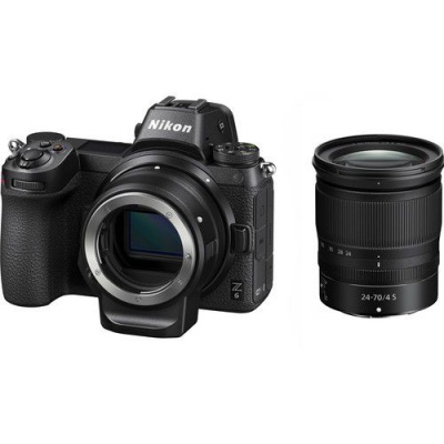 Photo of Nikon Z6 Mirrorless Camera with 24-70mm Z Lens & FTZ Mount