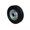 Caslad Nylon Brush Rubber Tyre Wheel - 200mm Photo