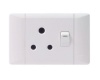 CBI electric Cbi Horizontal Switch Plug - 4X2 White Photo