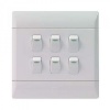 CBI electric Cbi Light Switch - 6Lever 1Way 4X4 White Photo
