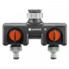 GARDENA Twin-Tap Connector 26.5mm / 33.3mm Photo