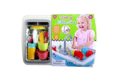 Photo of Play Go Bo Wash Up Kitchen Sink 20 Pieces