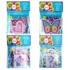 Jka - Iron On Craft Bead Toy - Pretty Girl Themes - 4 x Single Kits Photo