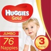 Huggies Gold - size 3 Jumbo Pack - 76's Photo