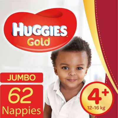 Photo of Huggies Gold Size 4 Jumbo Pack 62's