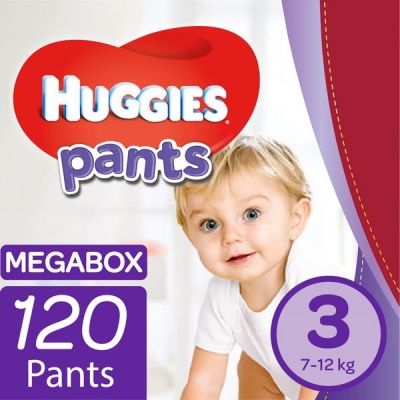 Photo of Huggies Pants Nappies Size 3 120s Mega Box