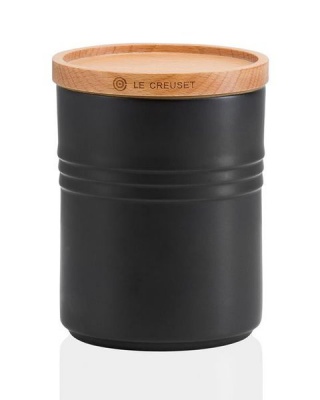 Photo of Le Creuset Medium Storage Jar with Wooden Lid - 10cm