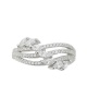 Miss Jewels - 0.70ct Marquise/ Round Cut CZ Ring in Sterling Silver Photo