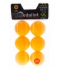 Medalist 1 Star Orange Table Tennis Balls - 6 x Pack Photo