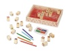 Melissa & Doug Wooden Favorite Things Stamp Set Photo