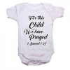 Qtees Africa For This Child We Have Prayed Baby Grow Photo