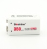 Soshine 9V 350mAh Ready to Use Rechargeable Battery Photo