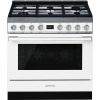 Smeg 90cm Ice-White Portofino Cooker & Multifunction Oven - CPF9GMWH Photo