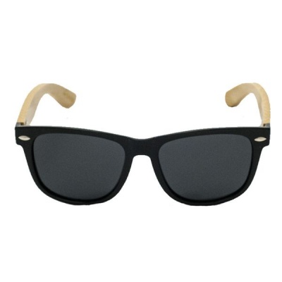 Photo of ThisGuy Wooden Polarized Bamboo Wayfarer Sunglasses
