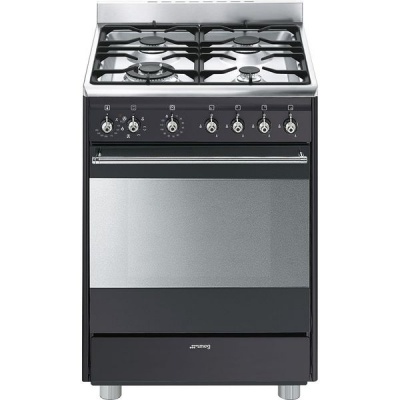 Photo of Smeg 60cm Gas/Electric Anthracite Cooker - SSA60MA9