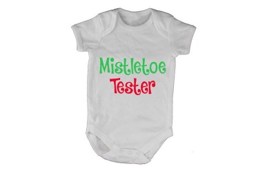 Photo of Mistletoe Tester! - Baby Grow