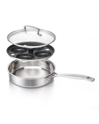 Photo of Le Creuset Classic Stainless Steel Egg Poacher