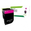 Lexmark 808HME High Yield Magenta Corporate Laser Toner Cartridge Photo