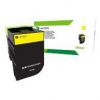 Lexmark 808XYE Extra High Yield Yellow Corporate Laser Toner Cartridge Photo