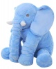 Stuffed Elephant Plush Pillow - Blue Photo