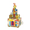 Robotime Castle in the Sky Musical Box - 3D Wooden Puzzle Gift Photo