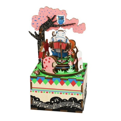 Photo of Robotime Forest Concert Musical Box - 3D Wooden Puzzle Gift