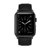 Colton James Leather Strap for Black/Space Grey 42mm Apple Watch - Black Photo
