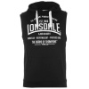 Lonsdale Men's Box Sleeveless Hoody - Black Photo