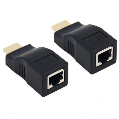 Photo of HDMI Extender Over CAT5e/6 Network Ethernet Adapter -up to 30m