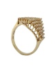 Miss Jewels-0.98ct Diamond Pyramid Style Ring in 14ct Yellow Gold Photo