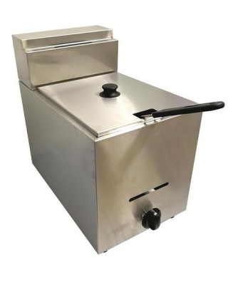 Photo of Single Gas Fryer - Stainless Steel