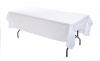 Cottonbox Polycotton Irem White - Round Tablecloth Photo