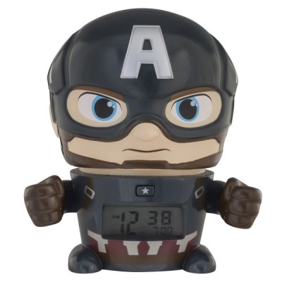 Photo of BulbBotz Marvel Avengers Infinity War - Captain America 14cm Clock