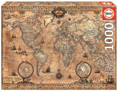 Photo of Educa World Map Puzzle - 1 x 1000 Pieces