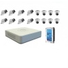 Hikvision 720p 16 Channel Turbo HD kit with 2TB HDD DIY CCTV Kit Photo