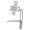 Macally Aluminium Wall Mount & Counter Top Stand For iPad/Tablet - Silver Photo