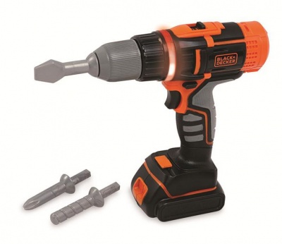 Photo of Smoby Black & Decker Cordless Drill Electronic