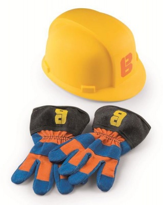 Photo of Smoby Bob The Builder Gloves & Helmet Set