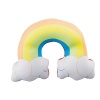 Bulk Pack x 2 Travel Neck Pillow 40x25cm Rainbow Photo