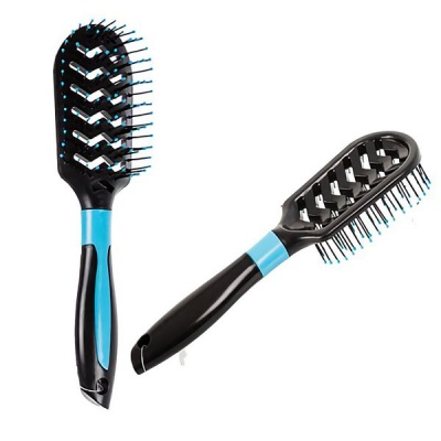 Photo of Bulk Pack x 5 Hair Brush Black with Blue Vent