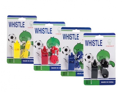 Photo of Bulk Pack x 8 Whistle Sports Plastic with String Blister