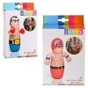 Bulk Pack x 2 Intex Bop Bag 3-d Boxer & Wrestler Photo