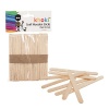 Wooden Lolly Sticks Plain 50 Piece Pack 12 Pack