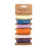 Bulk Pack x 6 Paper Raffia 6 Colours Carded 5mmx5m Photo