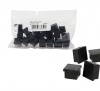 Bulk Pack x 3 Ferrule Square For Furniture Legs 19mm. 20-Pack Photo