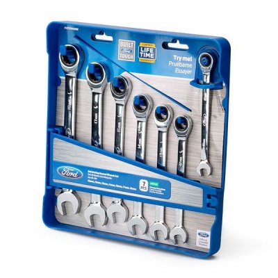 Photo of Ford Tools Geared Spanner Wrench Set - 7 Piece